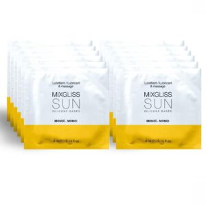 Lubrificante À Base De Mixgliss Monoi 12 Peças 4ml