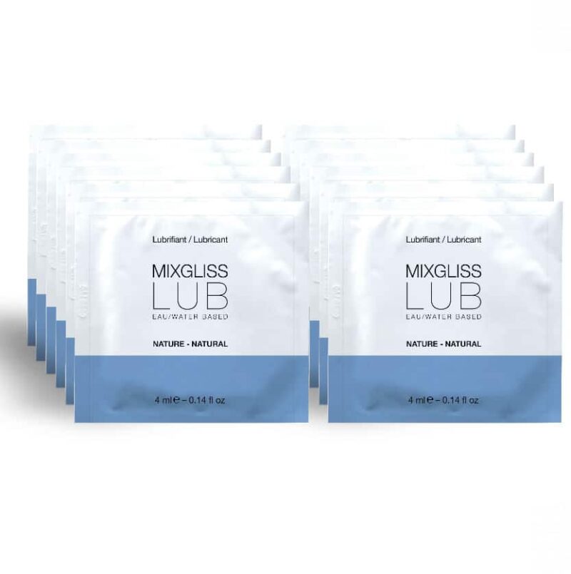 Mixgliss À Base De Água Natural 12 Peças 4 Ml