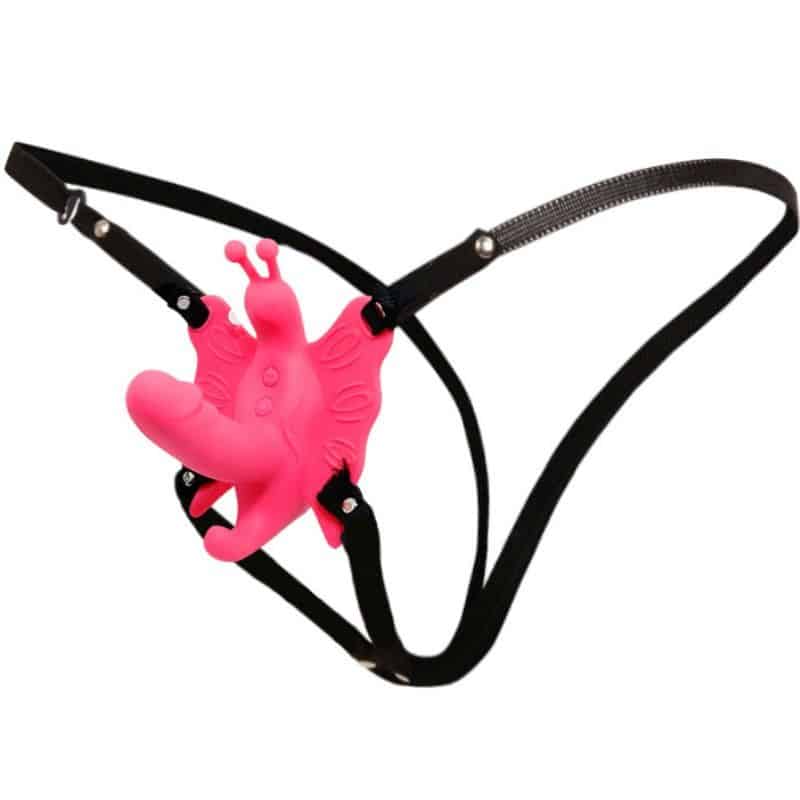 Baile - Ultra Passionate Arnês Mariposa Vibrador - Image 2
