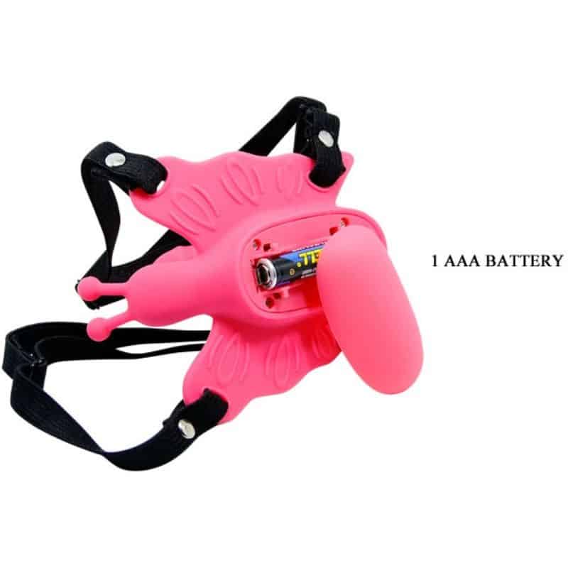 Baile - Ultra Passionate Arnês Mariposa Vibrador - Image 6