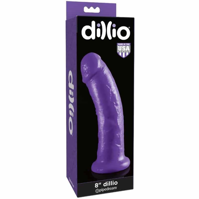 Dillio - Dildo Roxo 20.32 Cm