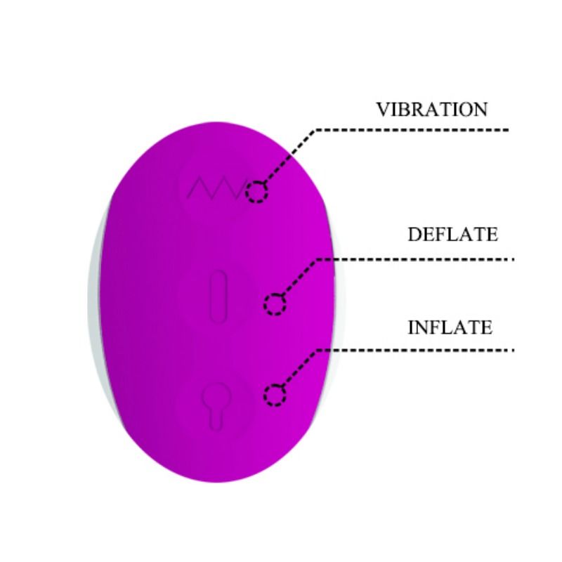 Pretty Love Smart - Love Dempsey Vibrador Hinchable Recargable - Image 5
