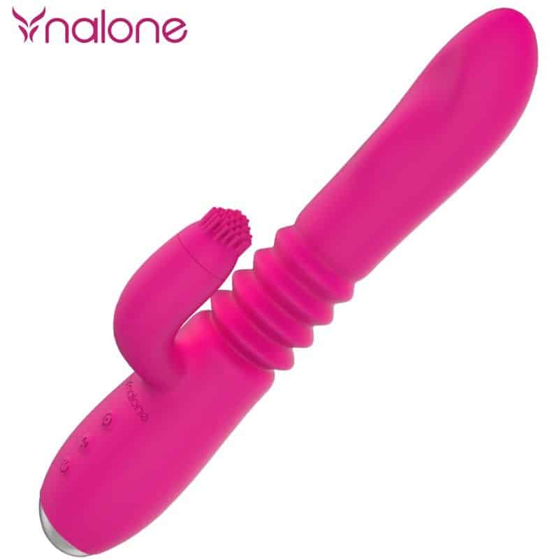 Nalone - Vibrador Para Cima E Para Baixo E Coelho Com Rotação - Image 4