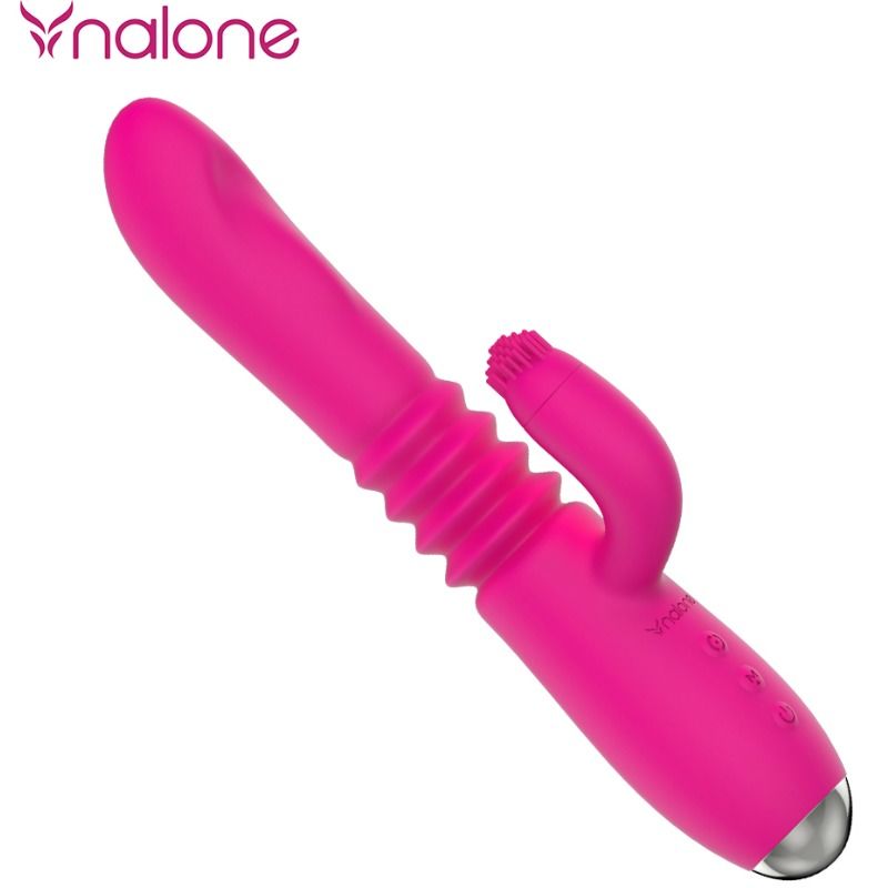 Nalone - Vibrador Para Cima E Para Baixo E Coelho Com Rotação - Image 5