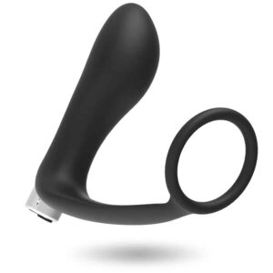 Addicted Toys - Vibrador Prostático Preto Recarregável D-221317