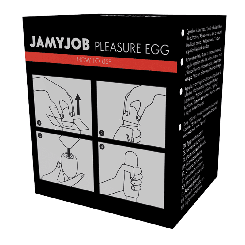 Jamyjob - Egg Masturbator Black Version Discrett - Image 10