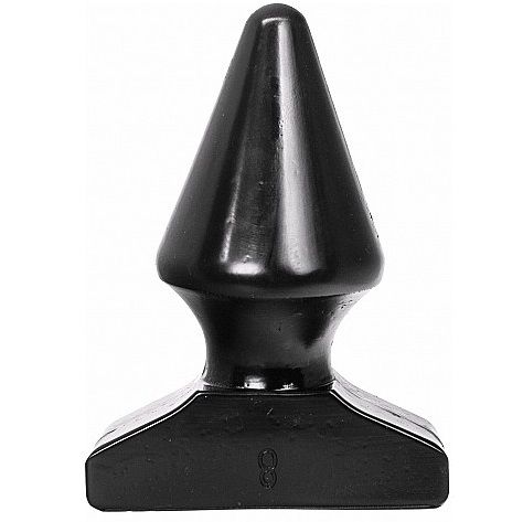 All Black - Plugue Anal Todo Preto 17cm - Image 2