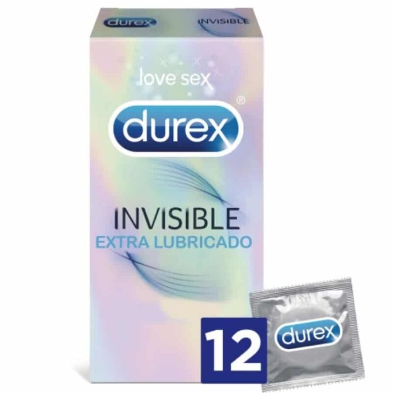 Durex - Unidades 12 Extra Lubrificadas Invisíveis