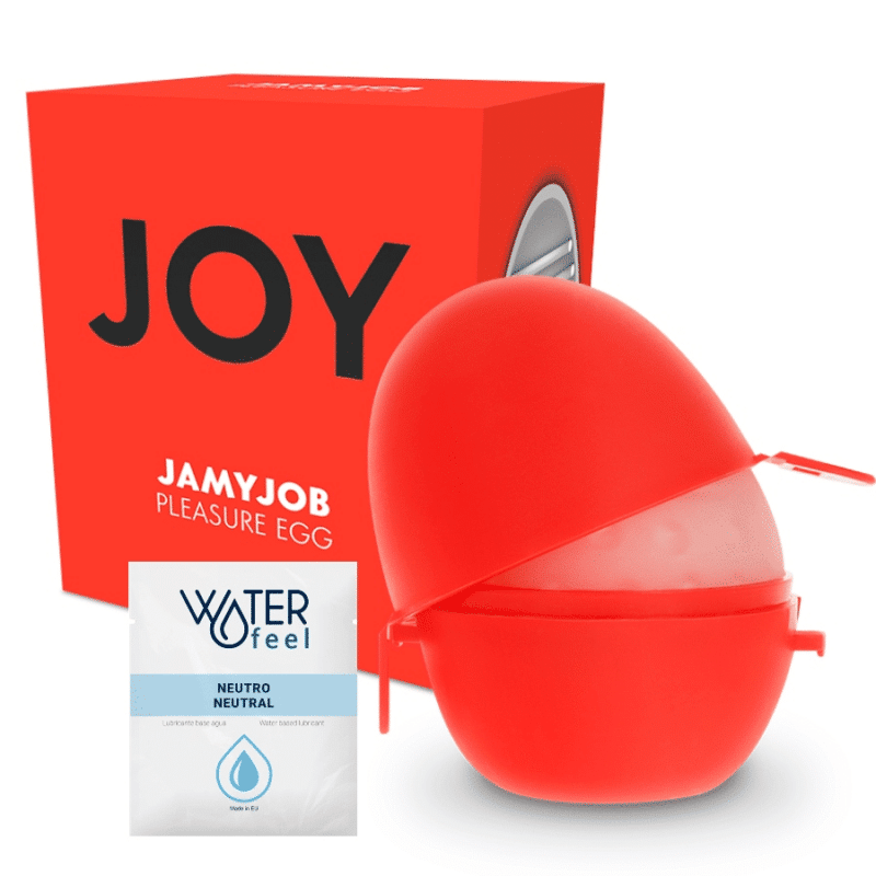 Jamyjob - Egg Masturbator Red Version Discrett - Image 2