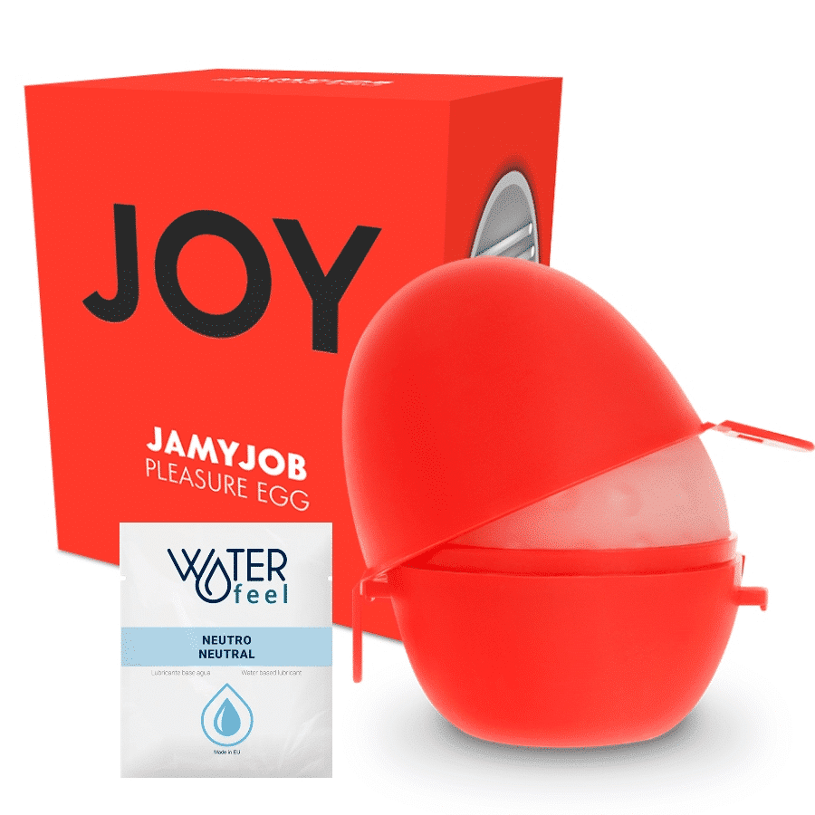 Jamyjob - Egg Masturbator Red Version Discrett - Image 2
