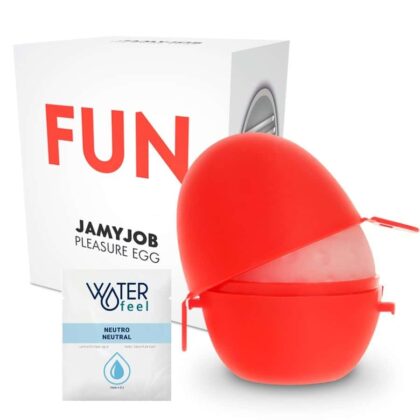 Jamyjob -Masturbador De Ovo Edio Vermelha Discrett