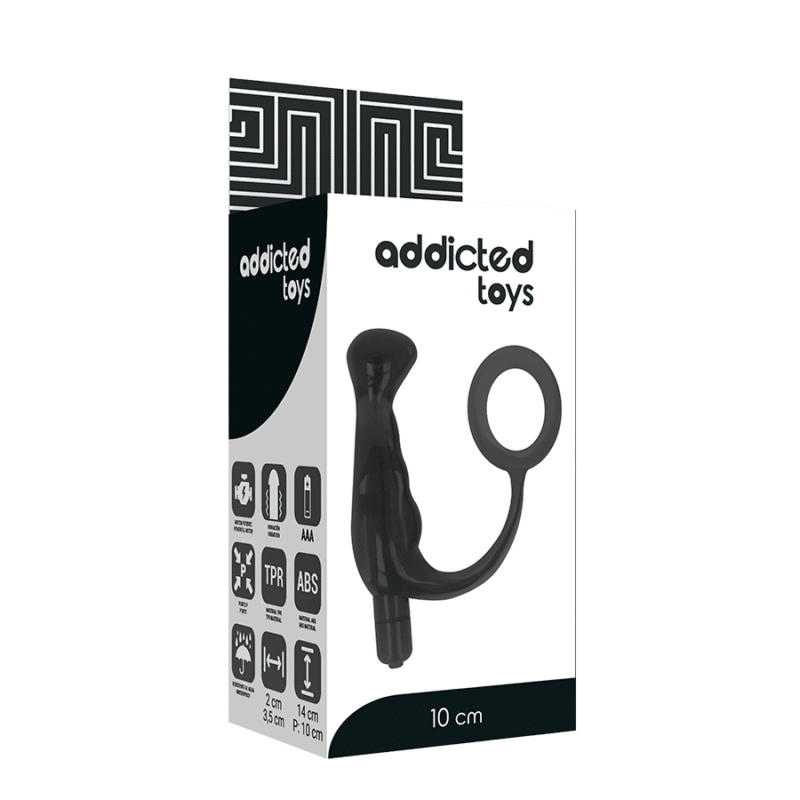 Addicted Toys - Toys Toys Vibrator Prost Tico Black 10 Cm - Image 4