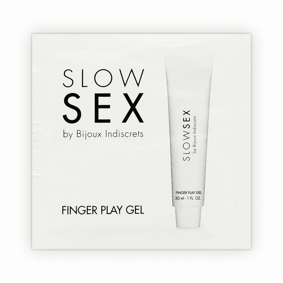 Bijoux - Slow Sex Gel De Massagem Com Finger Play Dose Única
