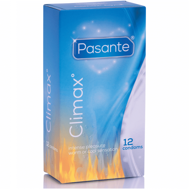 Pasante - Climax 6 Efecto Calor + 6 Efecto Frio  / 12unidades