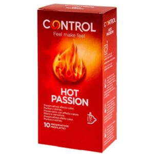 Control - Hotpassion Preservativos Efecto Calor 10 Unidades