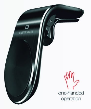Swissten - Magnetic Car Holder Easy Mount (black)