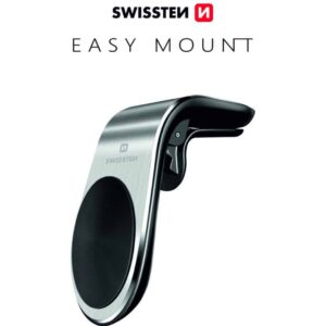 Swissten - Magnetic Car Holder Easy Mount (silver)