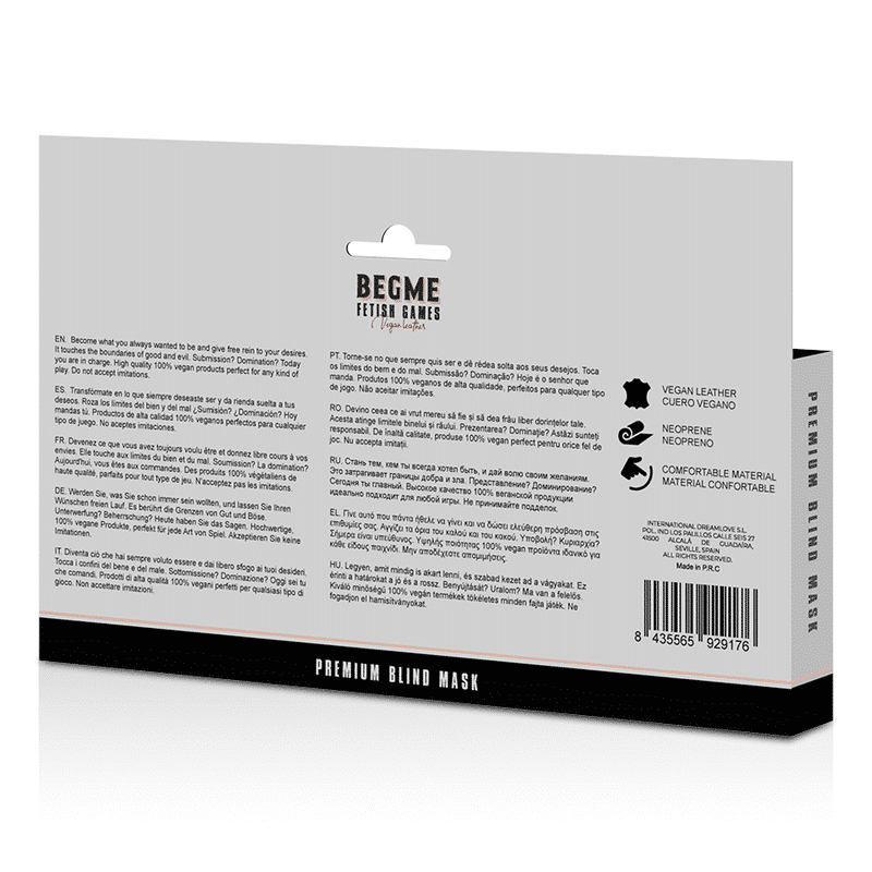Begme Black Edition - Premium Blind Mask - Image 6