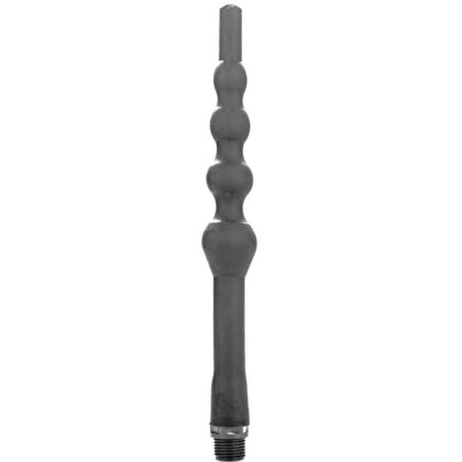 All Black - Anal Douche 27cm De Silicone Com Problemas Pretos