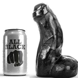 All Black - Realistic Dong 17cm