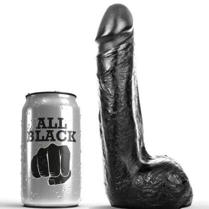 All Black - Dildo Smoth 20 Cm