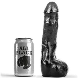 All Black - Dildo Preto 20cm