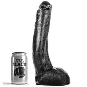 All Black - Dildo 29cm Preto