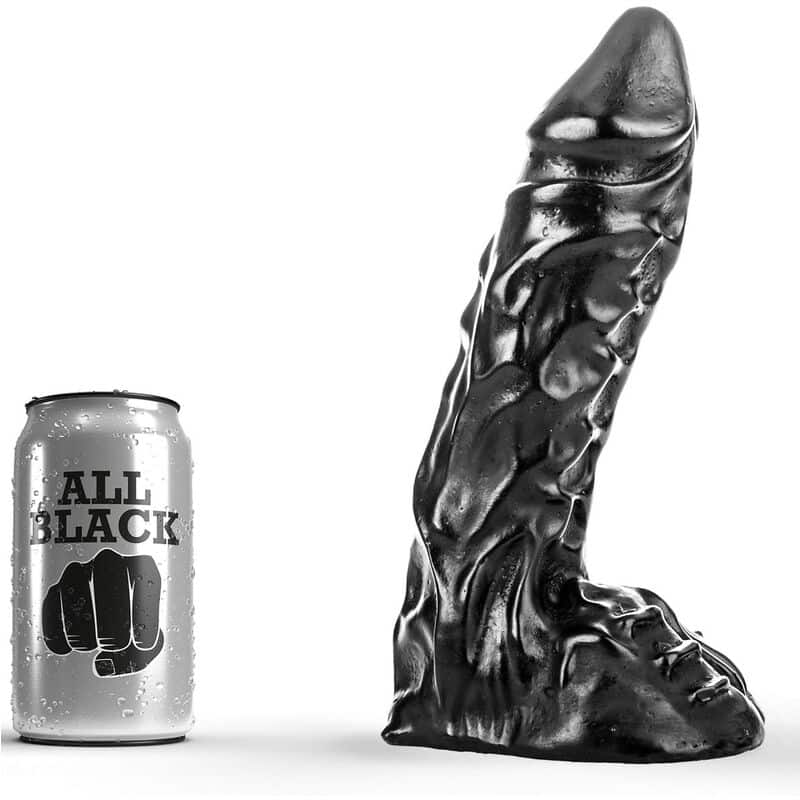 All Black - Dildo Preto 23cm