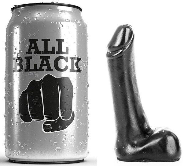 All Black - Dildo 9cm