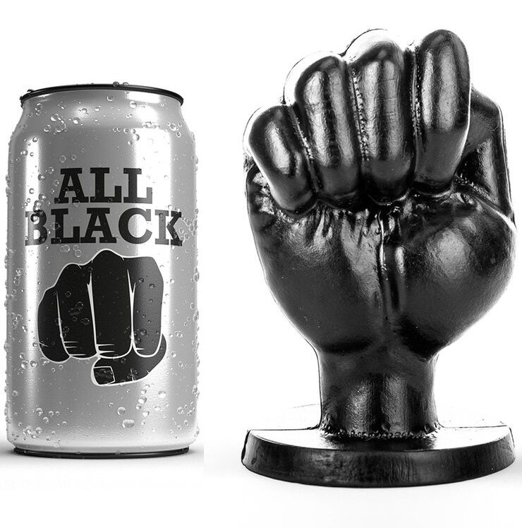 All Black - Fist 13cm Anal