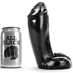 All Black - Dong Realistic 18cm