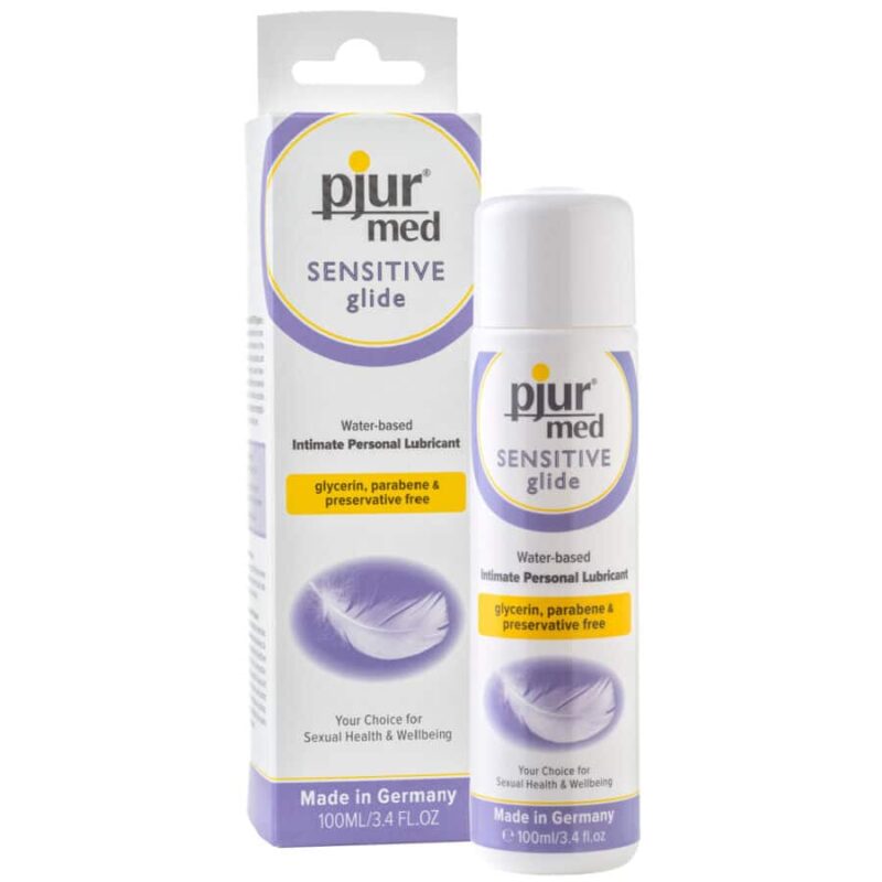 Pjur - Lubrificante À Base De Água  Med Sensitive Glide 100 Ml