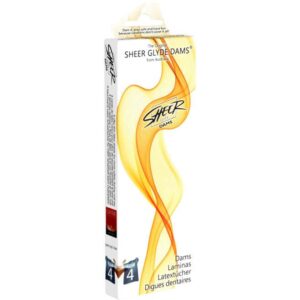 Sheer Glyde - R Dams Laminas Latex Sexo Oral Cola