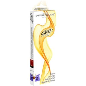 Sheer Glyde - R Dams Laminas Latex Sexo Oral  Moras Silvestres