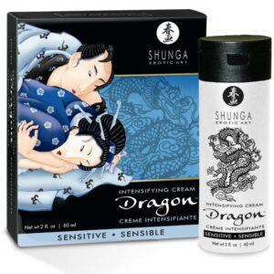 Shunga - Dragon Sensitive Cream Para Casais