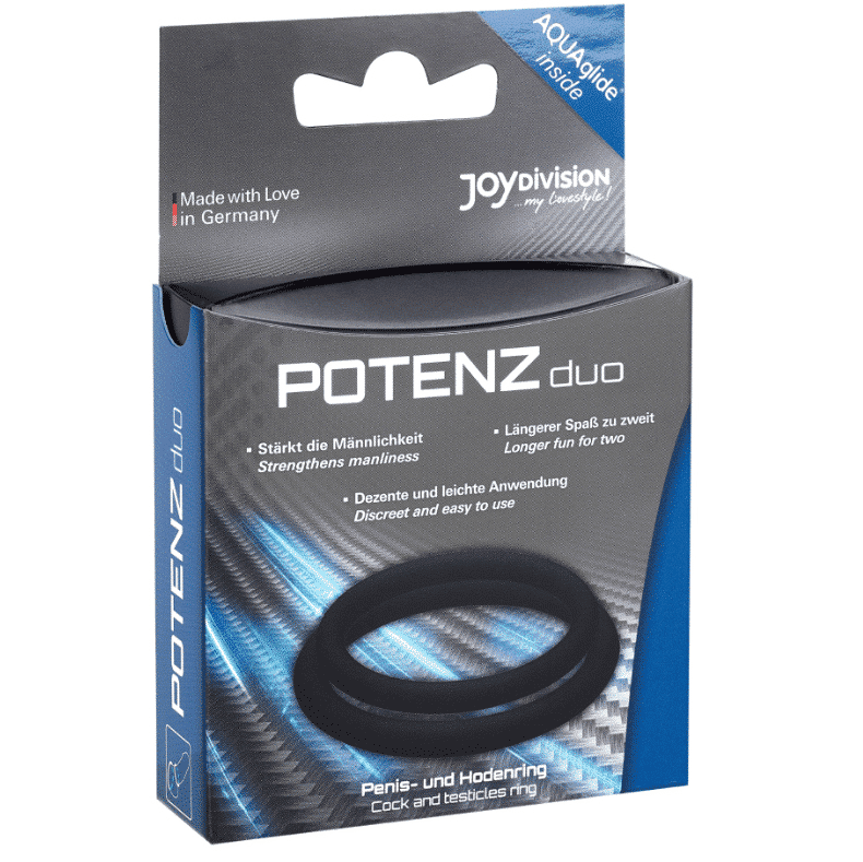 Joydivision Potenzduo - Potenz Duo Anéis Preto - M - Image 2