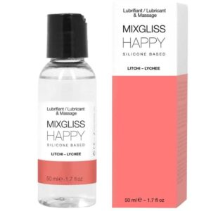 Mixgliss - Lubrificante De Silicone Happy  Litchi 50 Ml