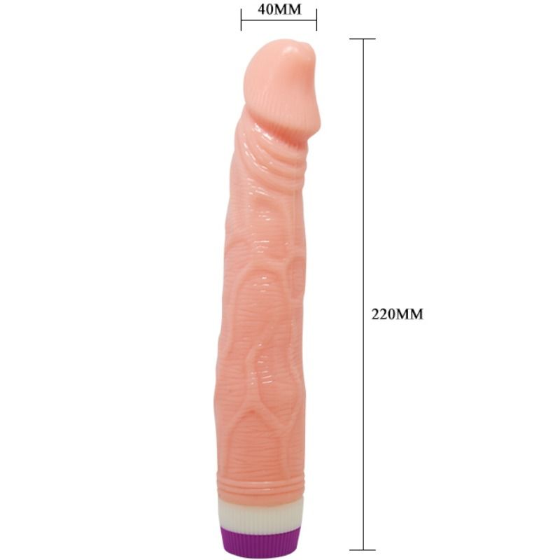 Baile - Vibrador Realístico Natural 22 Cm - Image 3