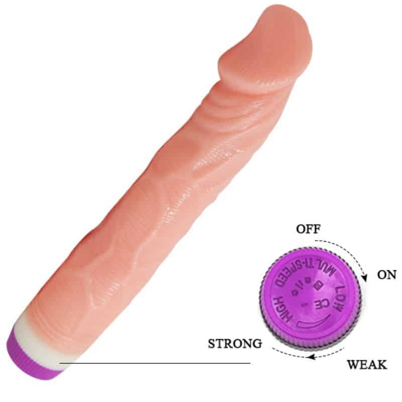 Baile - Vibrador Realístico Natural 22 Cm - Image 6