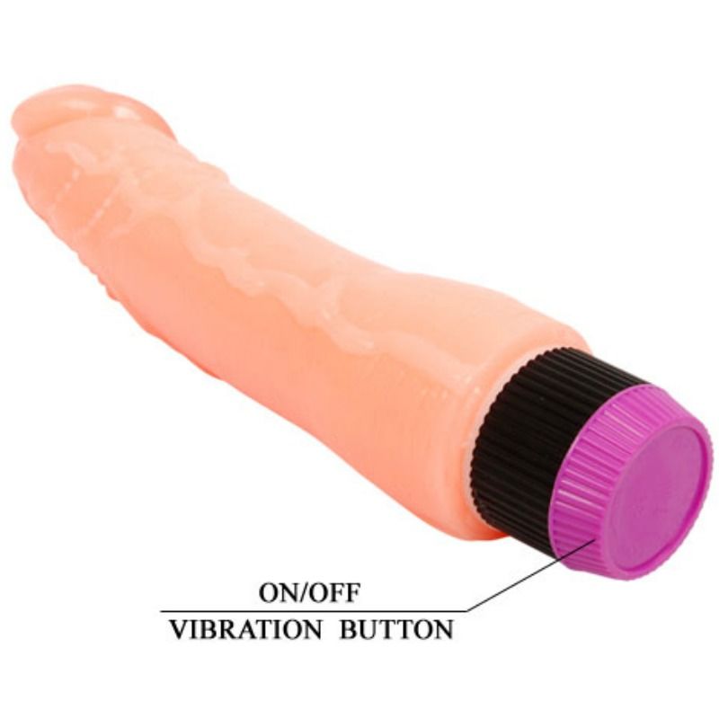 Baile - Vibrador Realistico Flexible Natural 24 Cm - Image 6