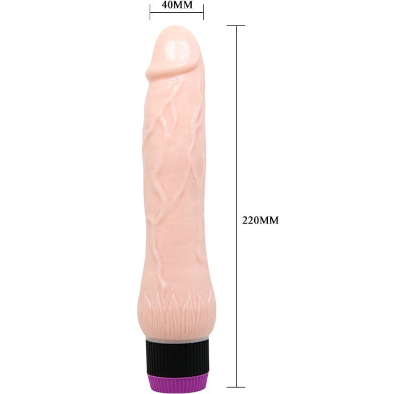Baile - Adour Club Vibrador Realistico Base Ancha 22 Cm - Image 3