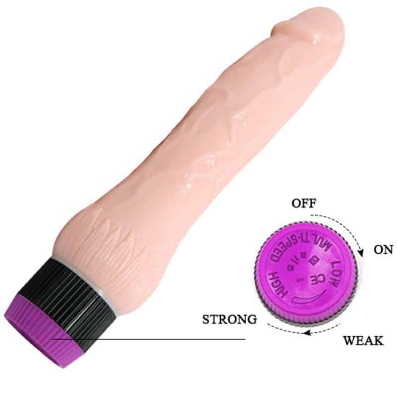 Baile - Adour Club Vibrador Realistico Base Ancha 22 Cm - Image 6