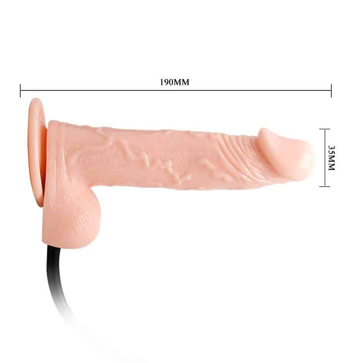 Baile - Dildo Realistico Vibrador E Inflable - Image 4
