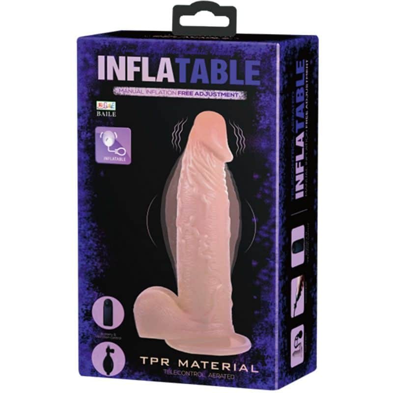 Baile - Dildo Realistico Vibrador E Inflable - Image 10