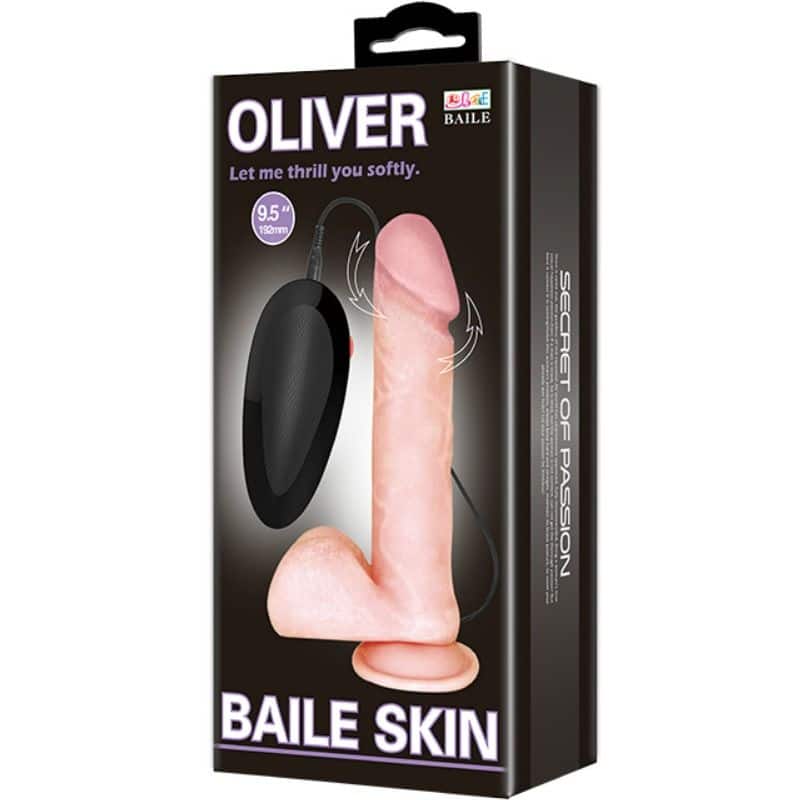 Baile - Vibrador Realistico Oliver Con Funcion Rotacion - Image 3