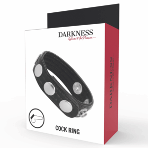 Darkness - Cockring De Couro