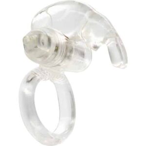 Seven Creations - Anel De Vibrador De Silicone Claro De Sevências