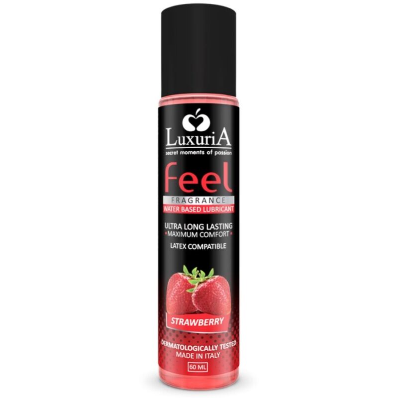 Intimateline Luxuria - Luxuria Feel Lubrificante À Base De Água De Morango 60 Ml