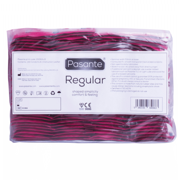 Pasante - Condom Gama Regular 144 Unidades - Image 2