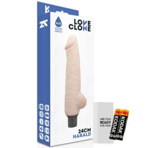 Loveclone - Harald Auto-Lubrificação Vibrador 24cm